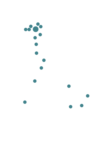 한국지도